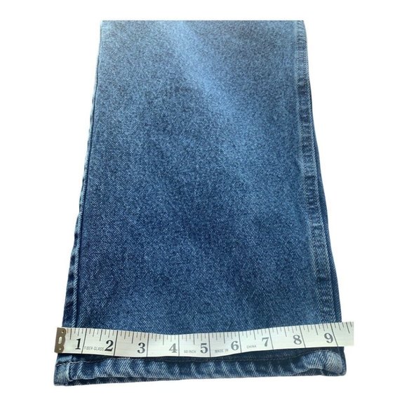 Wrangler Mens 44 x 30 Denim Jeans‎ Relaxed Fit 9760WDR - Picture 8 of 13